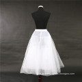 2017 Heißer Verkauf preiswerter weißer Krinoline-Brauthochzeitsspitze-Petticoat